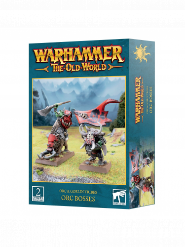 Warhammer The Old World - Orc & Goblin Tribes - Orc Bosses (2 figúrky)