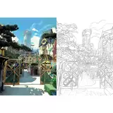 Omaľovánky pre dospelých Arcane: The Official Colouring Book ENG - Kniha