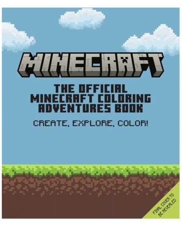 Omaľovánky Minecraft - The Official Minecraft Colouring Adventures Book