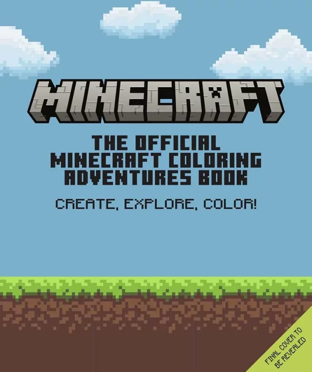 Omaľovánky Minecraft - The Official Minecraft Colouring Adventures Book