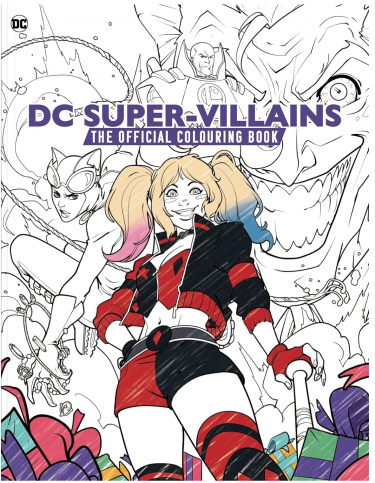 Omaľovánky pre dospelých DC: Super-Villains - The Official Colouring Book