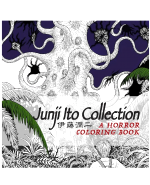 Omaľovánky pre dospelých Junji Ito Collection - A Horror Coloring Book