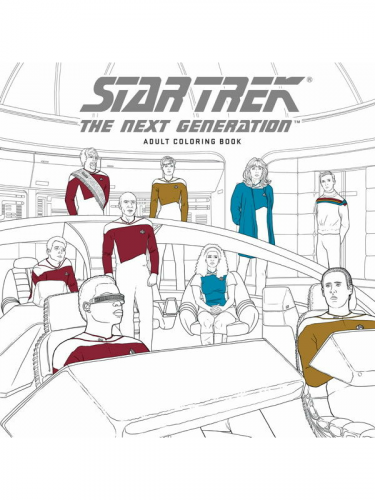 Omaľovánky pre dospelých Star Trek: The Next Generation