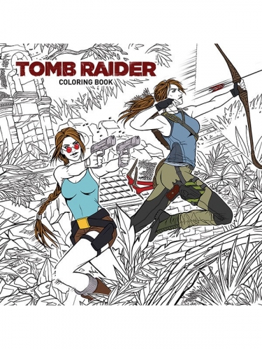 Omaľovánky pre dospelých Tomb Raider