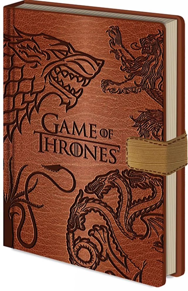Zápisník Game of Thrones - Sigils Notebook
