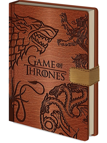 Zápisník Game of Thrones - Sigils Notebook