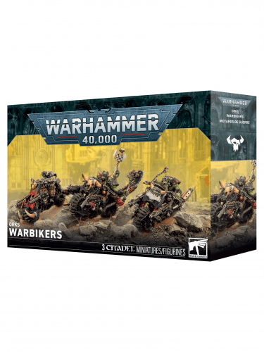 W40k: Orks - Warbikers (3 figúrky)