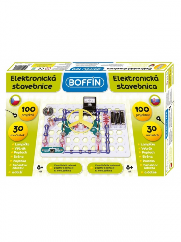 Elektronická stavebnica Boffin 100 (PC)