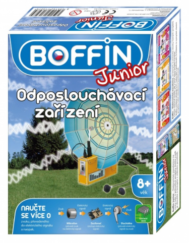 Elektronická stavebnica Boffin Junior - Odpočúvacie zariadenie (PC)