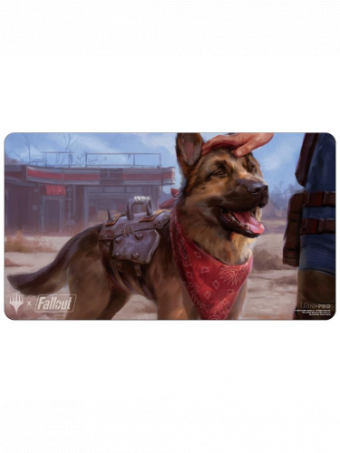 Herná podložka Ultra PRO - MTG x Fallout (Dogmeat, Ever Loyal)