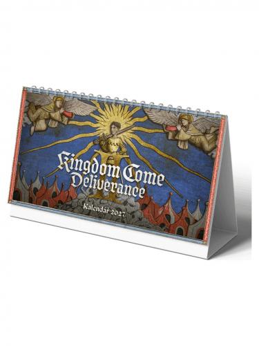 Kalendár Kingdom Come: Deliverance II 2027 (stolový) CZ