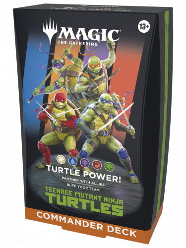 Kartová hra Magic: The Gathering Teenage Mutant Ninja Turtles - Turtle Power! Commander Deck