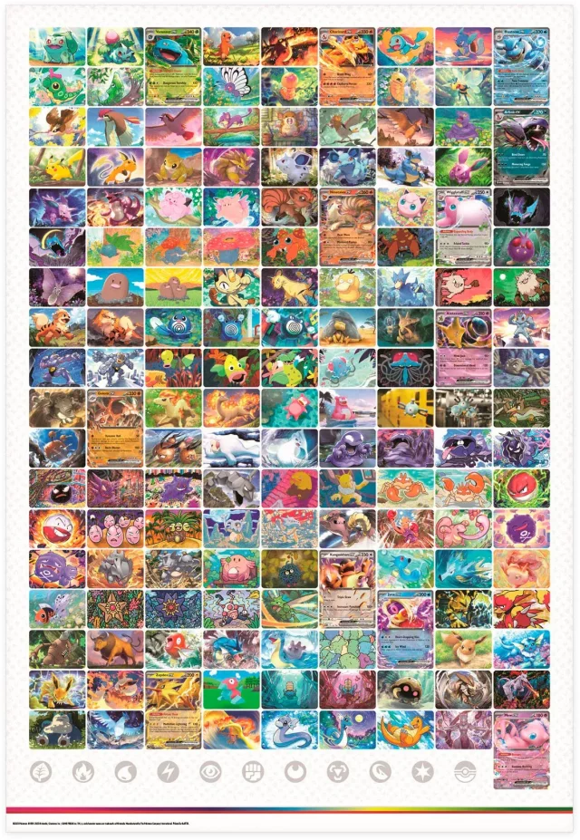 Kartová hra Pokémon TCG: Scarlet & Violet 151 - Poster Collection