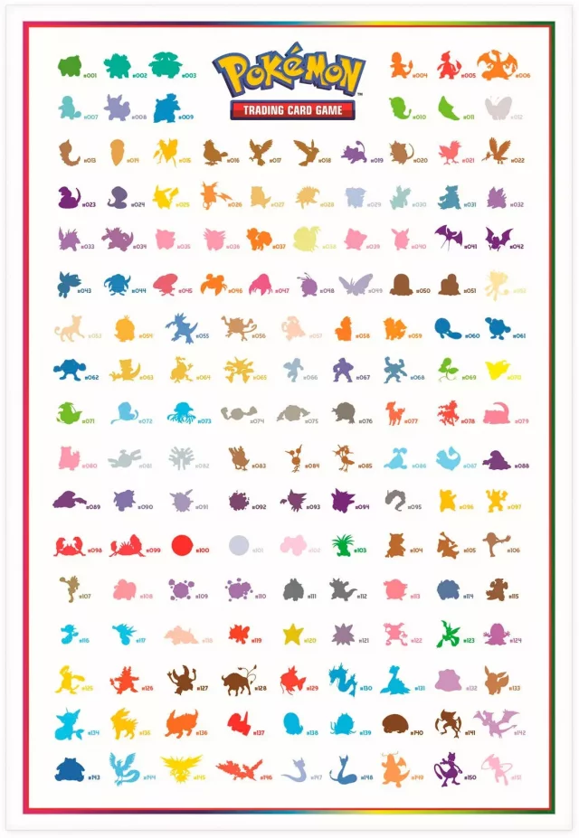 Kartová hra Pokémon TCG: Scarlet & Violet 151 - Poster Collection