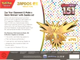 Kartová hra Pokémon TCG: Scarlet & Violet 151 - Zapdos ex Collection