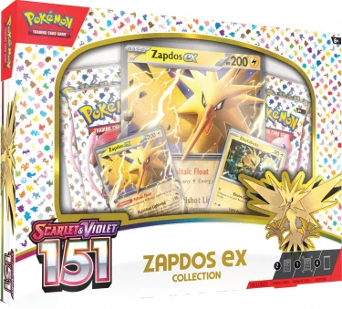 Kartová hra Pokémon TCG: Scarlet & Violet 151 - Zapdos ex Collection