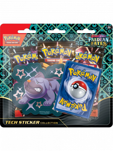 Kartová hra Pokémon TCG: Scarlet & Violet - Paldean Fates Tech Sticker Collection: Maschiff