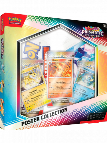 Kartová hra Pokémon TCG: Scarlet & Violet - Prismatic Evolutions Poster Collection