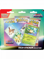 Kartová hra Pokémon TCG: Scarlet & Violet - Prismatic Evolutions Tech Sticker Collection: Leafeon