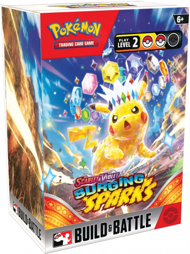 Kartová hra Pokémon TCG: Scarlet & Violet - Surging Sparks Build & Battle Box