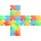 kocka V-cube Fun- jigsaw 2x2