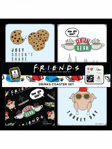 Podtácky Friends - Coaster Set (4 ks)