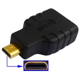 Redukcia micro HDMI na HDMI (pozlatené konektory)