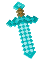 Replika zbraně Minecraft - Diamond Sword (50 cm)