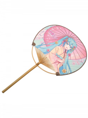 Vejár Vocaloid - Hatsune Miku Kimono