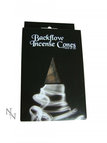 Vonné kužele Backflow Incense Cones - Rose (20 ks)