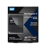 Externý harddisk 2,5 WD My Passport X 2TB USB 3.0 (čierny)