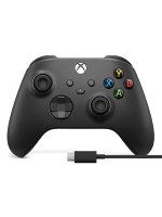 Bezdrôtový ovládač pre Xbox - Čierny + USB-C kábel