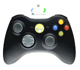 XBOX 360 Wireless Controller pre Xbox 360 a PC Windows (čierny)
