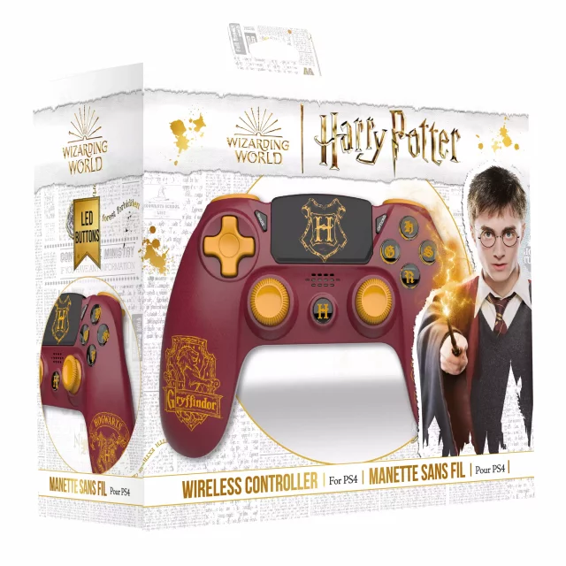 Ovládač pre PlayStation 4 - Harry Potter Gryffindor