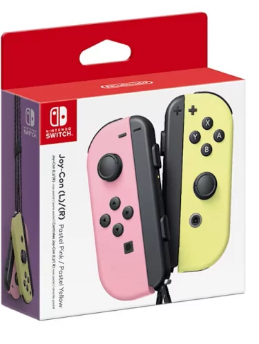 Ovládače Joy-Con - Pastel Pink/Yellow