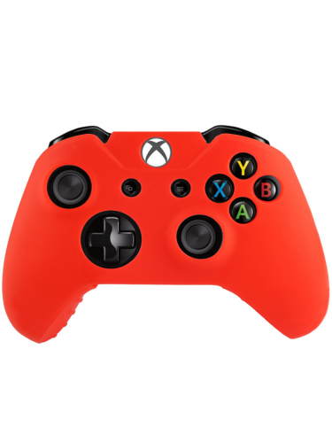 Silikónový obal pre Xbox One ovládač (červený) s dvoma návlekmi na páčky (XBOX)