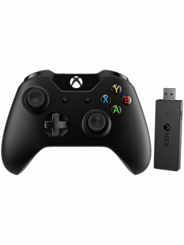 Xbox One S ovládač + Windows 10 adaptér (PC)