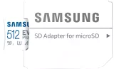 Pamäťová karta Samsung micro SDXC 512GB EVO Plus + SD adaptér