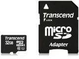 Transcend Micro SDHC UHS-I Class 10 32GB Premium + adaptér