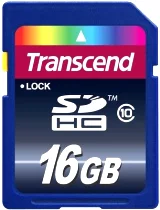 Transcend SDHC Class 10 16GB Premium