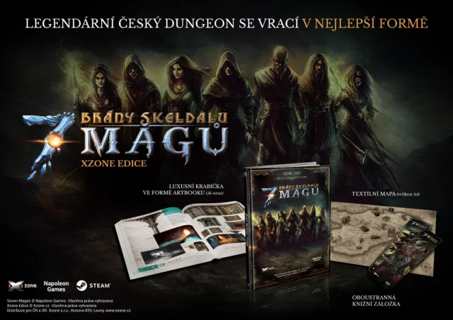 Brány Skeldalu: 7 mágů + kniha Brány Skeldalu II.: Bílá Věž (PC) - Fantasy