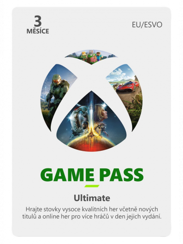 Microsoft Xbox Game Pass Ultimate - 3 měsíce (DIGITAL)