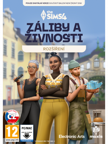 The Sims 4: Záliby a živnosti (rozšírenie) (PC)