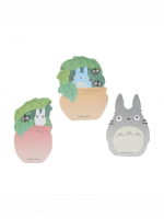 Samolepiaci bloček Ghibli - Totoro set (3 ks) (My Neighbor Totoro)