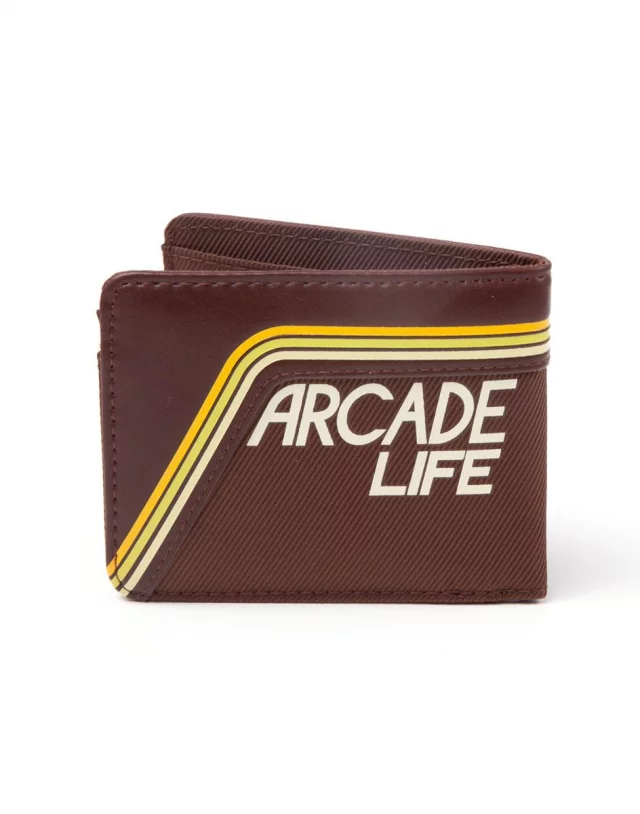 Peňaženka Atari - Brown Arcade Life