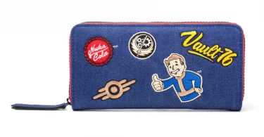 Peňaženka dámska Fallout 76 - Denim Patches