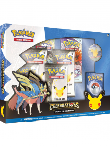 Kartová hra Pokémon TCG: Celebrations - Deluxe Pin Box