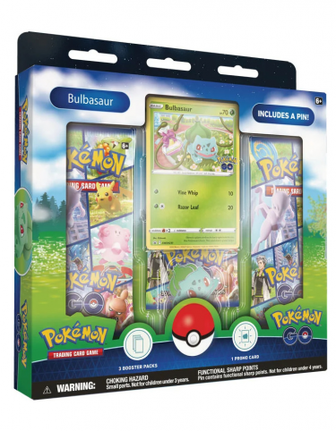 Kartová hra Pokémon TCG: Pokémon GO - Pin Collection (Bulbasaur)