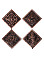 Medailón Resident Evil -  Medallion Set House Crest (Limited Edition)