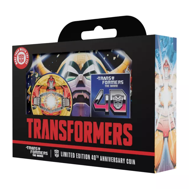 Zberateľská minca Transformers - Limited Edition - Kusovo limitované
